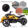 POSTACK 24V 3-Wheeler Battery Powered Kids ATV Ride-On with EVA Rubber Tires