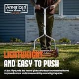 American Lawn Mower Company 1204-14 14-Inch 4-Blade Push Reel Lawn Mower
