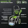Greenworks 2700 PSI Medium-Duty Brushless Electric Pressure Washer with JettFlow