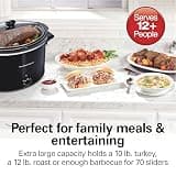 Hamilton Beach Extra Large Stay or Go Portable Slow Cooker, 10-Quart Size