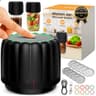 RACAZL Portable -80kPa Electric Mason Jar Vacuum Sealer Kit with LED Display