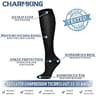 CHARMKING Graduated Copper Support Compression Socks 15-20 mmHg (8 Pairs)