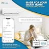 Senville SENA-30HF/D 28,000 BTU Dual Zone Mini Split Air Conditioner Heat Pump