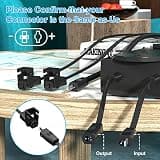 Ponkor 2500mAh Universal Recliner Battery Pack Kit with Dedicated AC Charger