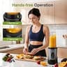 KOIOS 900W Bullet Smoothie Blender 14-Piece Set with Multiple Travel Cups