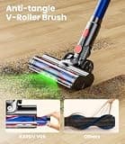 KARDV V06 Cordless Stick Vacuum with 40Kpa Suction and Smart LED Touchscreen