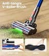 KARDV V06 Cordless Stick Vacuum with 40Kpa Suction and Smart LED Touchscreen