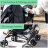 Summer Infant 3Dlite Folding Lightweight Side-by-Side Stroller for Travel