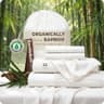 Bedsure 100% Organically Grown Bamboo Viscose 4-Piece King Sheet Set with 18-In Pockets