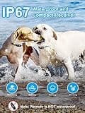 Bousnic Dual-Receiver Dog Shock Collar System for 2 Dogs with 3300ft Range