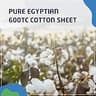 Queen Sleeper Sofa Bed Sheet Set, 100% Egyptian Cotton, 600 Thread Count