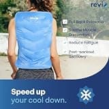 REVIX XXL Full Back Medical-Grade Gel Wrap for Spine & Shoulder Coverage