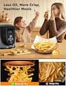 Nuwave Duet Air Fryer, Electric Pressure Cooker & Grill Combo, 6-Quart
