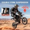 QRONGE X1 Spark 60V 28.8Ah Mid-Drive Electric Dirt Bike, 4500W Peak Output