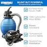 SWIMLINE HYDROTOOLS 12-Inch 1,980 GPH Complete Sand Filter Pump System