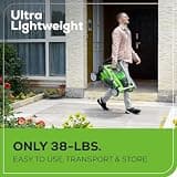 Greenworks 40V 16-Inch Cordless Push Lawn Mower with 4.0Ah Battery and Charger