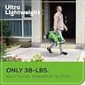 Greenworks 40V 16-Inch Cordless Push Lawn Mower with 4.0Ah Battery and Charger