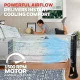 Honeywell QuietSet 40-Inch Whole Room Oscillating Tower Fan with Remote