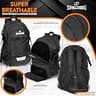 Spalding 30L Waterproof Oxford Fabric Basketball Backpack for Men and Women