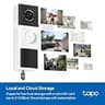 TP-Link Tapo 2K Smart Video Doorbell D210 with 160-Degree Wide Angle View
