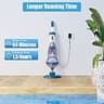 Enhulk PC10 Cordless Handheld Pool Vacuum with 7.3-Foot Telescopic Pole