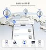 Veise VE012W-B Built-in Wi-Fi Fingerprint Smart Lock with Handle Set