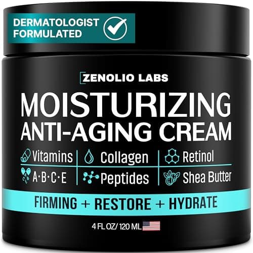 Men's Anti-Aging Face Moisturizer with Retinol, Collagen, and Peptides
