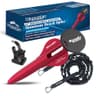 WAVESRX Ultra-Lightweight Aluminum Spike Beach Anchor Kit with Shock Bungee