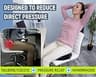PT Endorsed Memory Foam Donut Seat Cushion for Coccyx and Pressure Relief