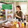 Innoworld 3-in-1 Handheld Vacuum Sealer System with Detachable Water Tank