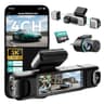 BOTSLAB G980H 3K 4-Channel Dash Cam with Modular Side Window Lenses