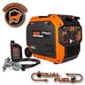WEN 6800-Watt Dual Fuel RV-Ready Electric Start Portable Inverter Generator Series
