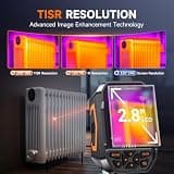 FOXWELL RT280 Handheld Thermal Imaging Camera with Built-in Flashlight