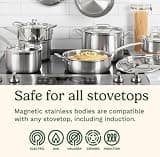 Cuisinart MultiClad Pro Triple-Ply Stainless Steel Cookware Set, 12-Piece