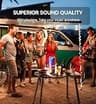 ABFOCE 20W Magnetic Bluetooth Speaker with Solar Panel & RGB Lighting