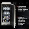 Blaze 15-Inch Outdoor Compact Refrigerator 304 Stainless Steel 3.2 Cu Ft