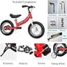 OHIIK 2-in-1 Kids Balance to Pedal Bike with Training Wheels, 12-Inch Frame
