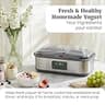 Elite Gourmet ProBioticPRO Stainless Steel Digital Programmable Yogurt Maker