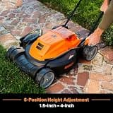 LawnMaster CLMF4819X 48V 19-Inch Brushless Cordless Lawn Mower with iPower Technology