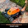 LawnMaster CLMF4819X 48V 19-Inch Brushless Cordless Lawn Mower with iPower Technology