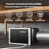 Waykar 158-Pint Commercial Grade Crawl Space Dehumidifier with Remote Control