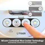 Tiger JBV-A10U Micom Rice Cooker with Tacook Synchronized Cooking Tray, 5.5-Cup