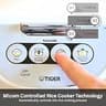 Tiger JBV-A10U Micom Rice Cooker with Tacook Synchronized Cooking Tray, 5.5-Cup