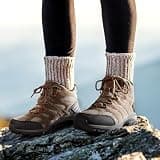 NORTIV 8 Waterproof Suede Leather Hiking Boot with MDT High-Traction Outsole