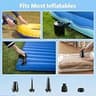 NIBBaNACAL 6000mAh Portable High-Speed Air Pump for Outdoor Inflatables