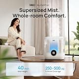 DREO Heavy-Duty 6-Liter Cool Mist Humidifier with Auto-Adjust Mode and LED Touch