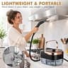 Enromted 2500W Portable Steam Cleaner with Continuous Refill Capability