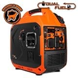 WEN DF360iX 3600-Watt Dual Fuel RV-Ready Portable Inverter Generator System