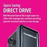 Chamberlain Model RJO20 Direct Drive Smart Wall Mount Garage Door Opener