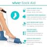 Vive Easy On and Off Compression Stocking Slider and Pulling Assist Device